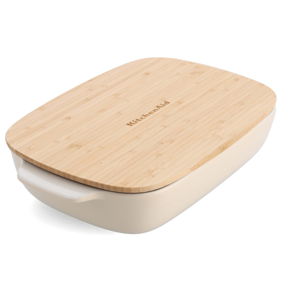 KitchenAid kameninová zapekacia misa s pokrievkou 3,8 l (CC006109-001)