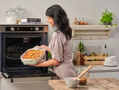 KitchenAid kameninová zapekacia misa s pokrievkou 3,8 l (CC006109-001)