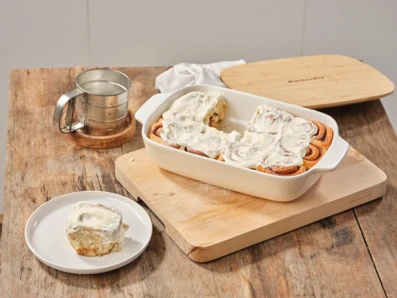 KitchenAid kameninová zapekacia misa s pokrievkou 3,8 l (CC006109-001)