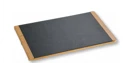 Bridlicová doska s bambusovým rámom Kesper 34 x 26 x 1,5 cm