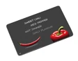 Sklenená nárezová doska Kesper Chilli/Paprika