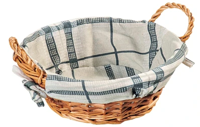 Prútený košík na chlieb a pečivo Kesper - priemer 30 cm