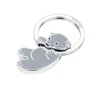 Troika Kľúčenka KOALA BABY, chrómovaná, lesklá sivá, efekt srsti