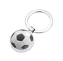 Troika Kľúčenka SOCCER okrúhla, liaty kov, chrómovaná, lesklá, viacfarebná