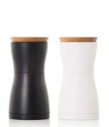 AdHoc Súprava mlynčekov TWIN 6x13 cm - čierna a biela