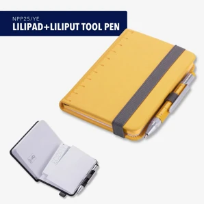 Troika NPP25/YE Zápisník s perom „LiliPad + LiliPut Tool Pen“ – žltý