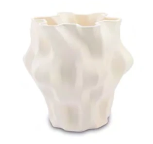 Rituali Domestici Váza "Trama Origami" veľkosť M - priemer 23,5 cm
