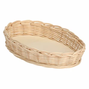 La Porcellana Bianca Prútený košík na servírovaciu misu "MIDOLLINO" –  30 x 20 x 6,5 cm