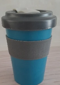 Šálka Kesper Coffee-to-go 400 ml - tyrkysová