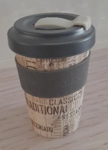 Šálka Kesper Coffee-to-go 400 ml - písmená