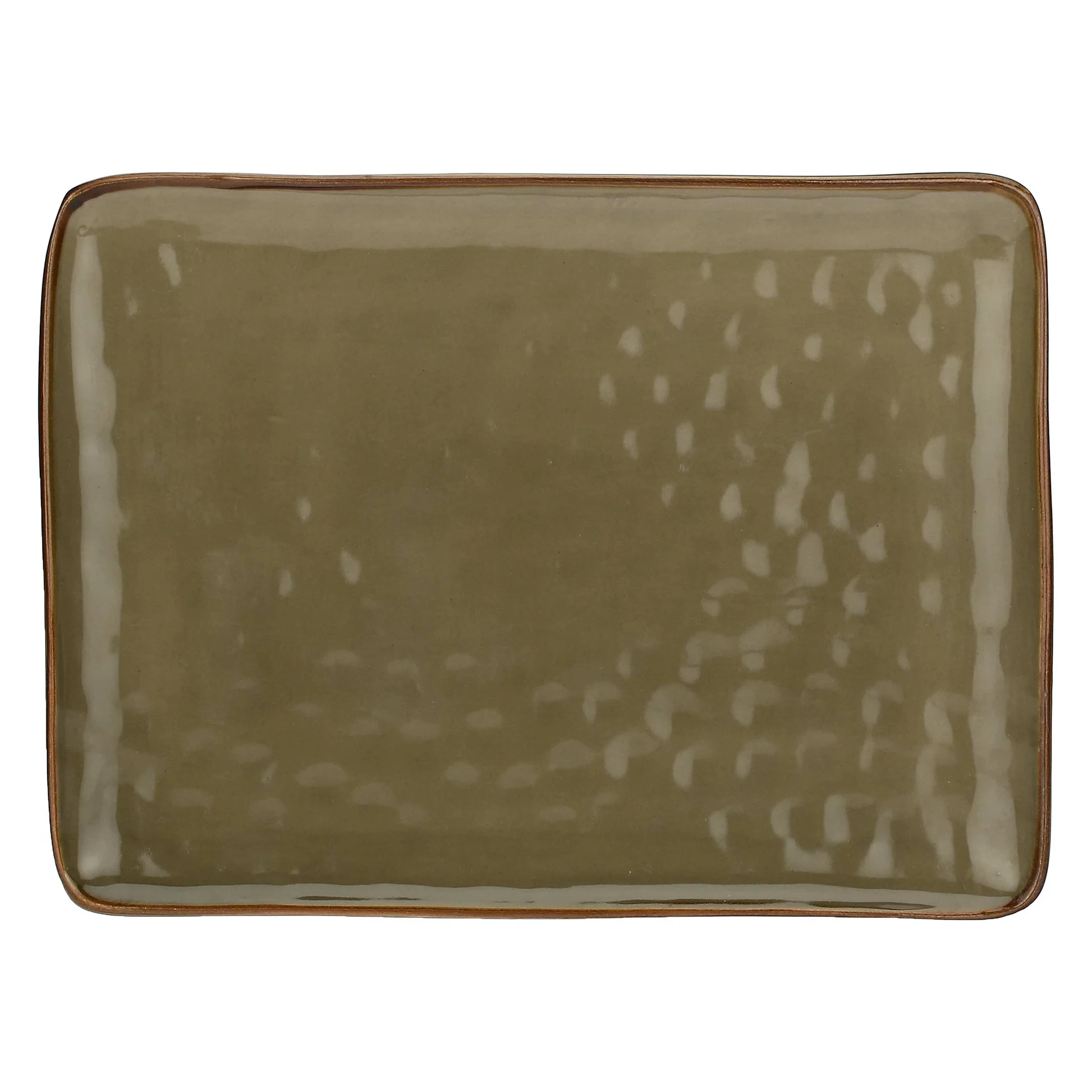 Rose&Tulipani Servírovací podnos "Concerto Grigio Tortora" – 36 x 26,5 cm