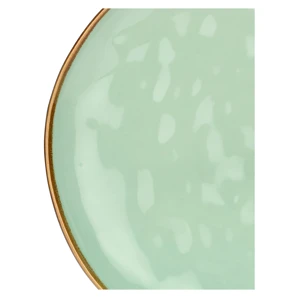 Rose&Tulipani Tanier plytký "Concerto Verde Acqua"  – Ø 27 cm, súprava 4 kusov