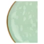 Rose&Tulipani Tanier plytký "Concerto Verde Acqua"  – Ø 27 cm, súprava 4 kusov