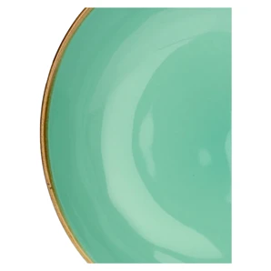 Rose&Tulipani Tanier hlboký "Concerto Verde Acqua" – Ø 21 cm, súprava 4 kusov
