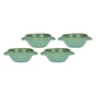 Rose&Tulipani Miska na polievku "Concerto Verde Acqua" – Ø 14 cm, súprava 4 kusov