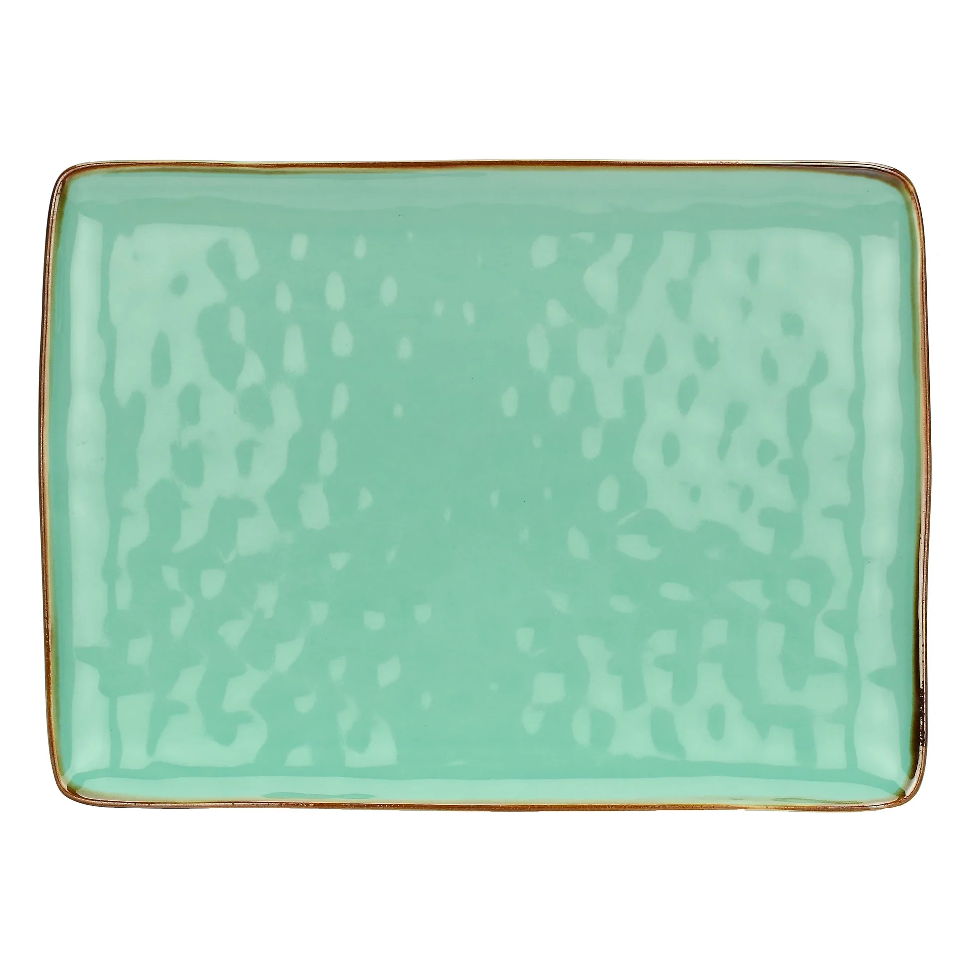 Rose&Tulipani Servírovací podnos  "Concerto Verde Acqua" – 36 x 26,5 cm