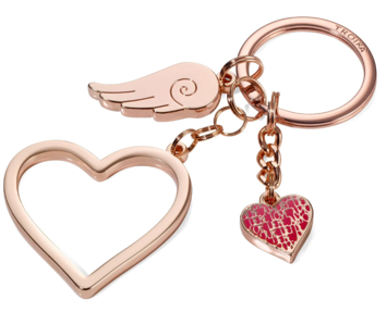 Troika Prívesok "Love Is In The Air" – ružovo-zlatý