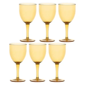 Rose&Tulipani Pohár na stopke "Fiaba" – 440 ml, 6-dielna súprava