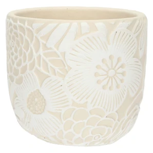 Rituali Domestici Kvetináč "Nellaiuola Bianco" – Ø 14 x 13 cm