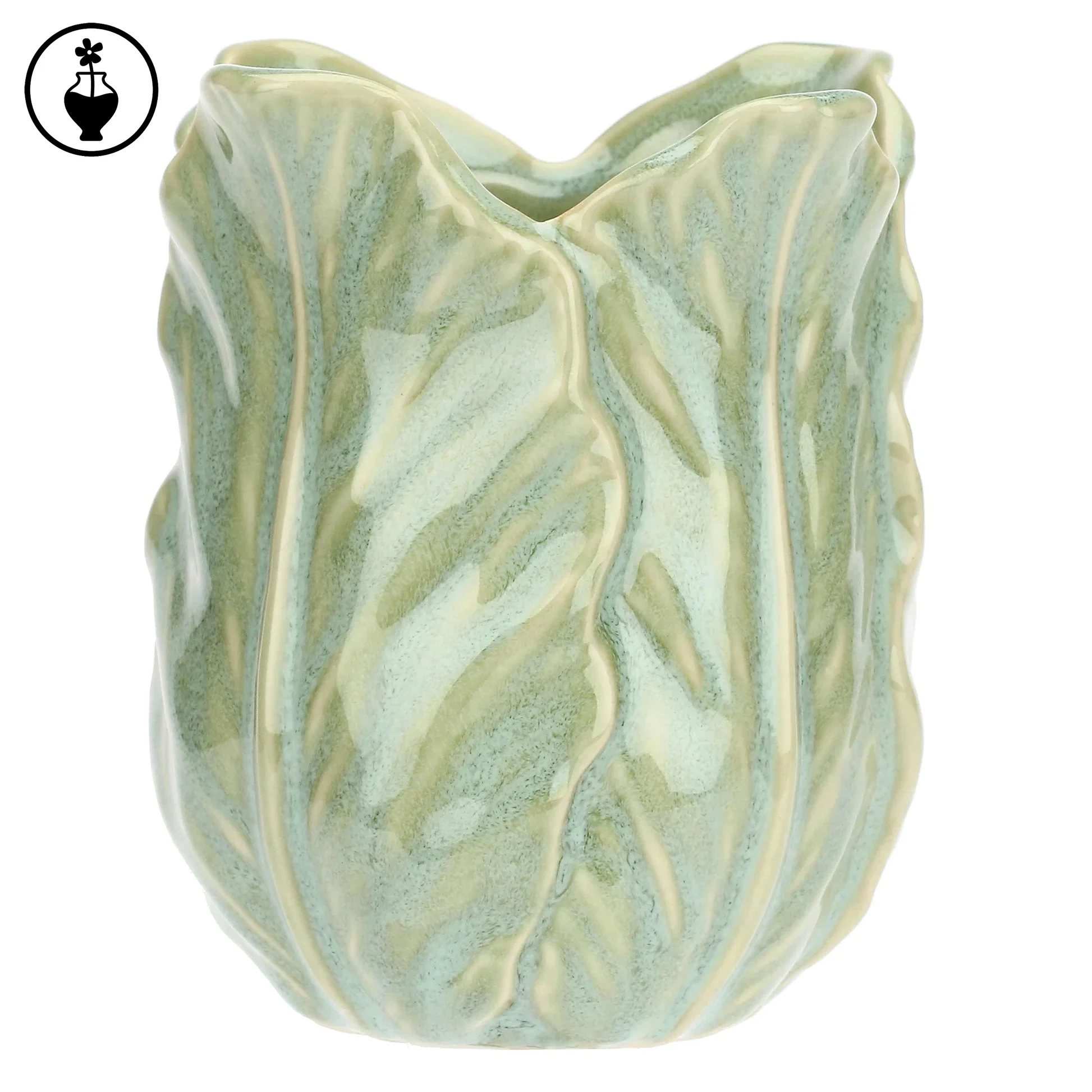 Rituali Domestici Kvetináč "Dordogna Verde" – Ø 10,5 x 11,5 cm