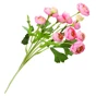Umelý kvet Ranuncolo Bianco-Rosa