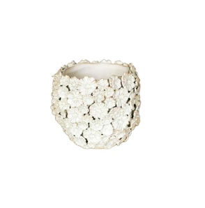 Rituali Domestici Kvetináč "Fiorinfiorello" biely veľkosť S - priemer 15 cm
