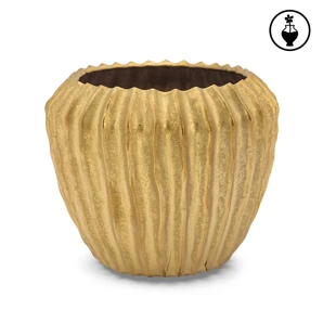 Rituali Domestici Kvetináč "Solchi Oro" – Ø 16,5 x 14 cm