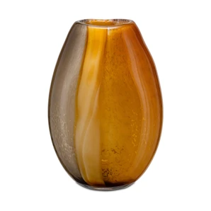 Váza jantárová 17,5x11,5x26 cm, Sullatela