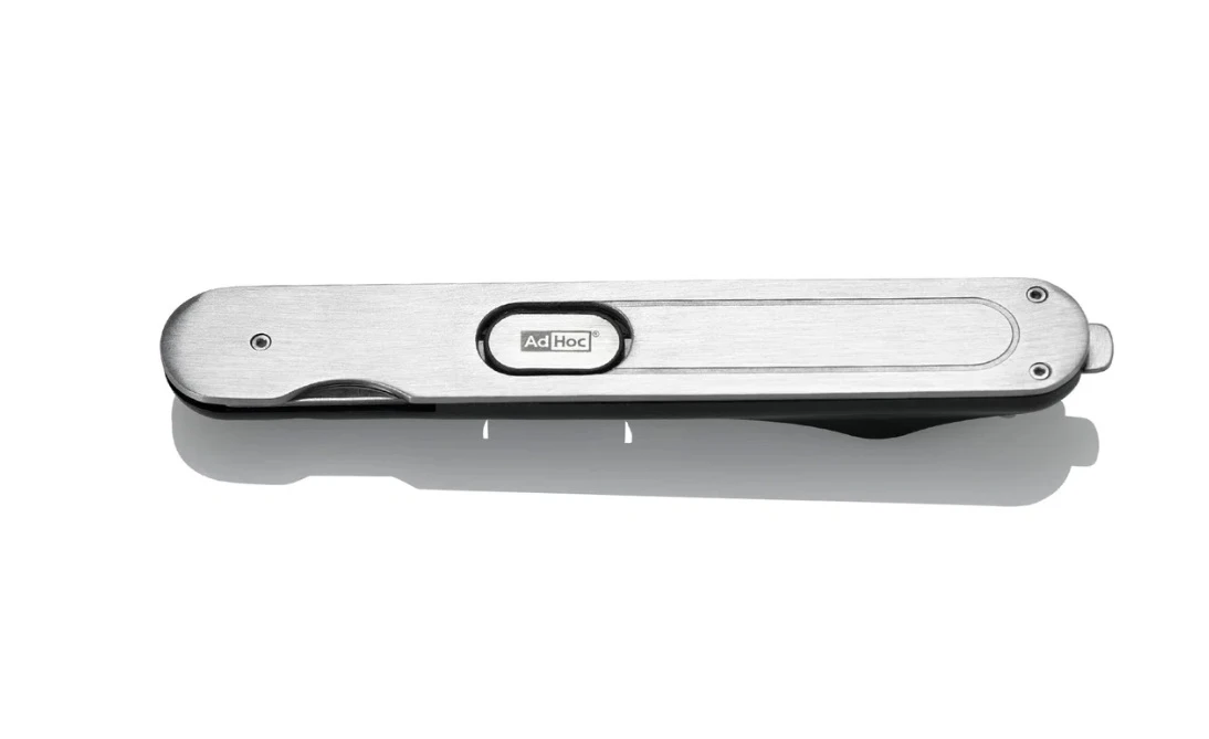 Vývrtka PushPull, nehrdzavejúca oceľ/plast, D15 cm, Š2,1 cm, V1,6 cm