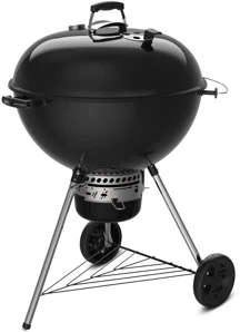 Gril na drevené uhlie Weber Master-Touch, 67cm - čierna