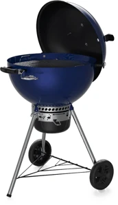 Gril na drevené uhlie Weber Master-Touch GBS E-5750, 57cm - Ocean Blue