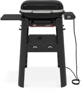 Elektrický gril Weber® Lumin Smart Compact so stojanom - Čierna