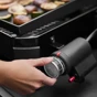 Plynový gril Weber® Slate GP Premium Griddle, 43 cm - Čierna