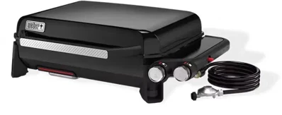 Plynový gril Weber® Slate GP Premium Griddle, 56 cm - Čierna
