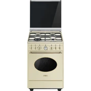 SMEG Victoria kombinovaný sporák CO68GMP9 creme