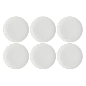 Tanier na ovocie Momenti - porcelán, Ø 20 cm - Sada 6ks