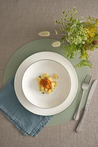 Hlboký tanier  Dintorno - porcelán, Ø 20 cm - Sada 6ks