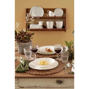 Hlboký tanier  Dintorno - porcelán, Ø 20 cm - Sada 6ks