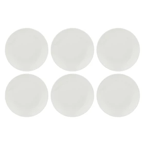 Dezertný tanier Essenziale Coup – Bone China porcelán, Ø 20 cm – sada 6 ks