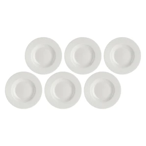 Hlboký tanier Richiamo – porcelán, Ø 22,5 cm – sada 6 ks