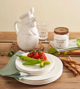 Tanier Richiamo plytký - 27cm - sada 6 kusov