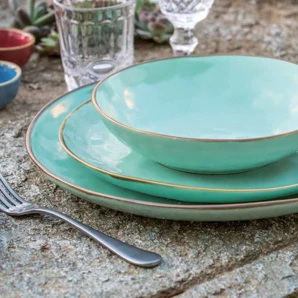 Tanier na šalát 20cm "Concerto Verde Acqua"