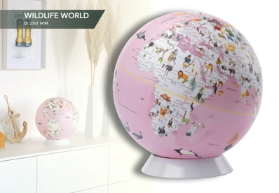 Troika Glóbus "Wildlife World" priemer 25 cm