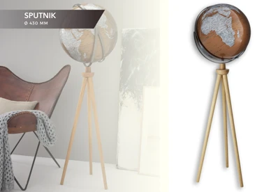 Troika Glóbus na trojnožke "Sputnik" priemer 43 cm