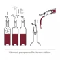 Vacu Vin Vákuová pumpa na víno so zátkou slúžiacou ako nálievka