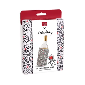 Vacu Vin Chladič na víno manžetový "Keith Haring"