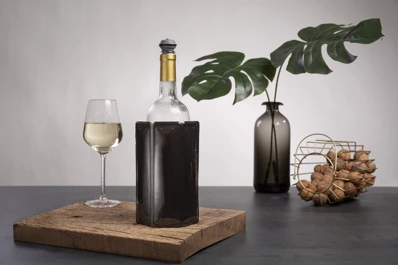 Vacu Vin Chladič na víno manžetový "Black"