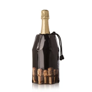 Vacu Vin Chladič na šampanské manžetový "Bottles"