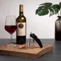 Vacu Vin Otvárač na víno so zúbkovaným mechanizmom čierny