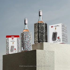 Vacu Vin Chladič na víno manžetový "Keith Haring"